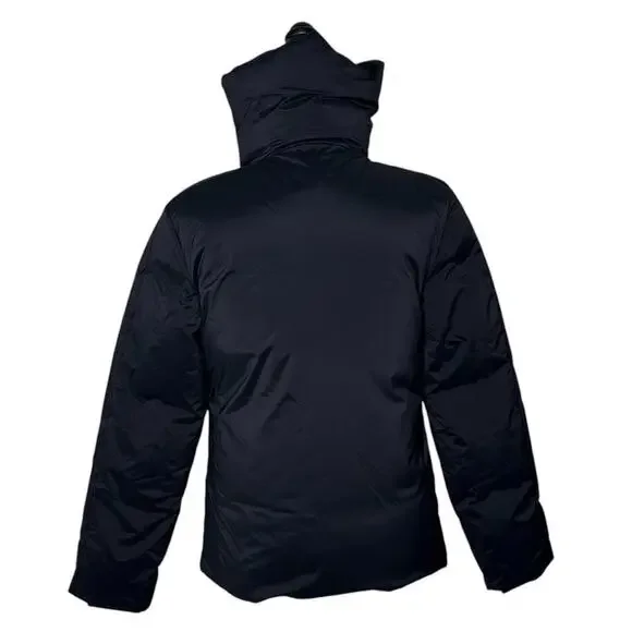 Whitesky Women Duck Down Waterproof Jacket Black Asymmetrical Zip Small New - Picture 5 of 16